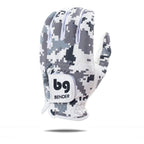 Bg Bender Golf Glove  Wear On Left  (Gray Digital, Mens Ml)