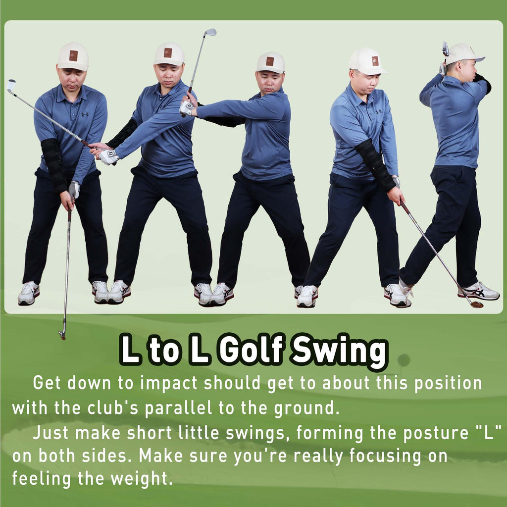 Golf Swing Training Elbow Brace, Straight And Turn Arm Golf Swing Trainer Golf Swing Trainer, Perfect For Amend Chicken Wings An