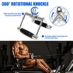 Power Guidance Triceps Pull Down Attachment, Cable Machine Accessories For Home Gym, Lat Pull Down Attachment Weight Fitness (3.