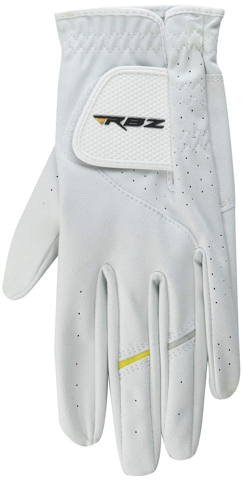 Taylormade Golf Rbz Tech White/Black/Gold, Worn On Left Hand, Large