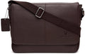 Wildhorn Genuine Leather Messenger Bag For Men  Office Bag With Padded Laptop Compartment (Fits Up To 13.5 Laptops)  Adjustabl