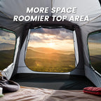 Wildfinder Suv Tent, 5-9 Person Rectangle Car Tent For Family, Waterproof & Windproof For Car Camping, Large Camping Tents With
