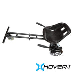 Hover-1 Kart Buggy Hoverboard Attachment | Compatible With Most 6.5 & 8 Electric Hoverboards, Hand-Operated Rear Wheel Control,