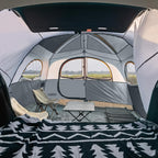 Unp Suv Tent For Camping, 6-Person Car Camping Tents, Suv Tailgate Tent For Outdoor, Easy Set Up With Rainfly 10'X9'X78In(H) (Gr