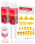 cyctravel Brake Bleed Kit for Shimano, TEKTRO, TRP Hydraulic Disc Brakes, Mountain Brake Bleed Kit Including High Performance Mi