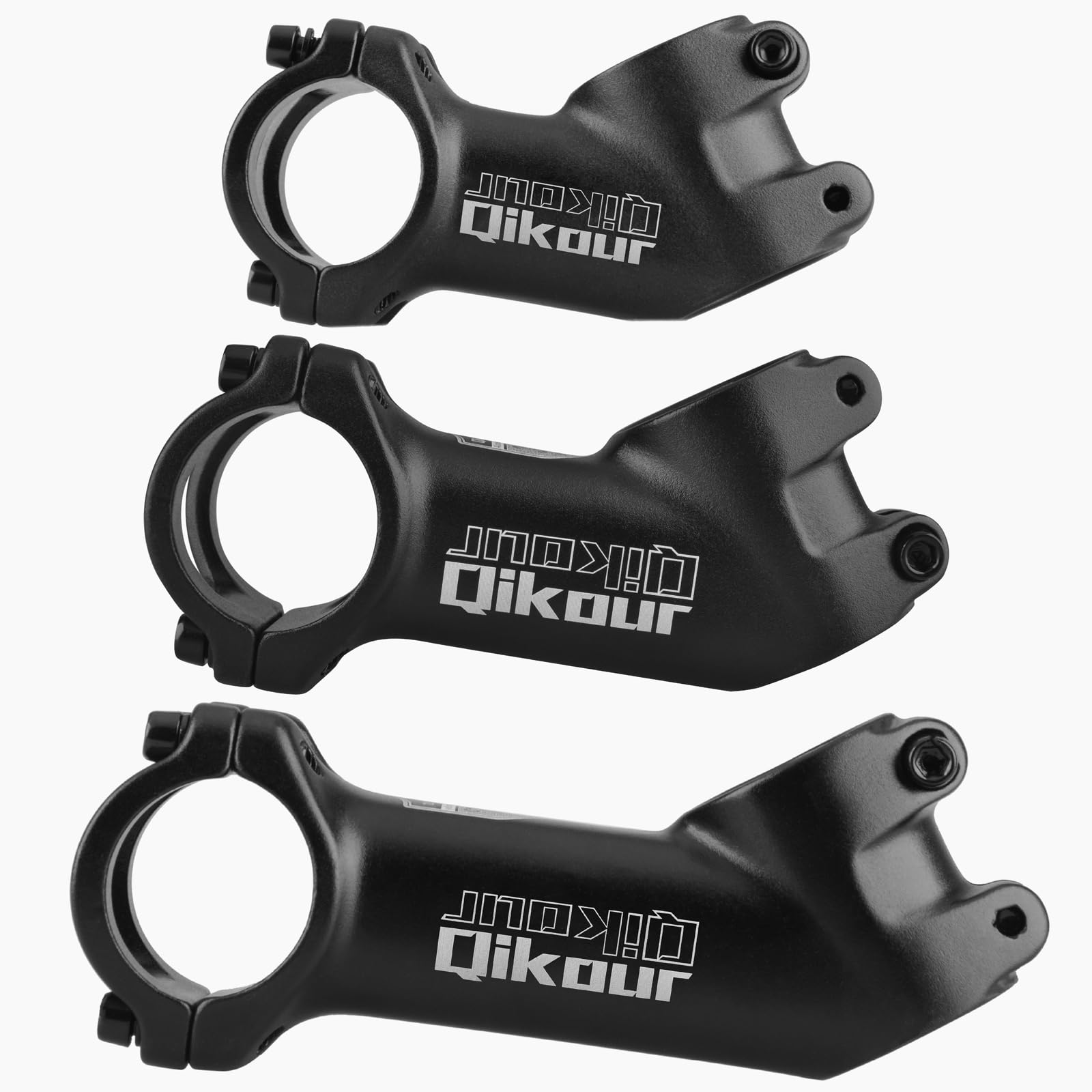 Triwonder 31.8 Bike Stem - 35 Degree, 70Mm, 80Mm, 90Mm - Mtb Stem For Road, Mountain, Bmx Bikes (Black, 31.8 X 80 Mm)