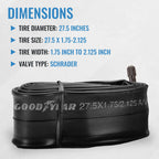 Goodyear Bicycle Tube, 27.5 X 1.75/2.125