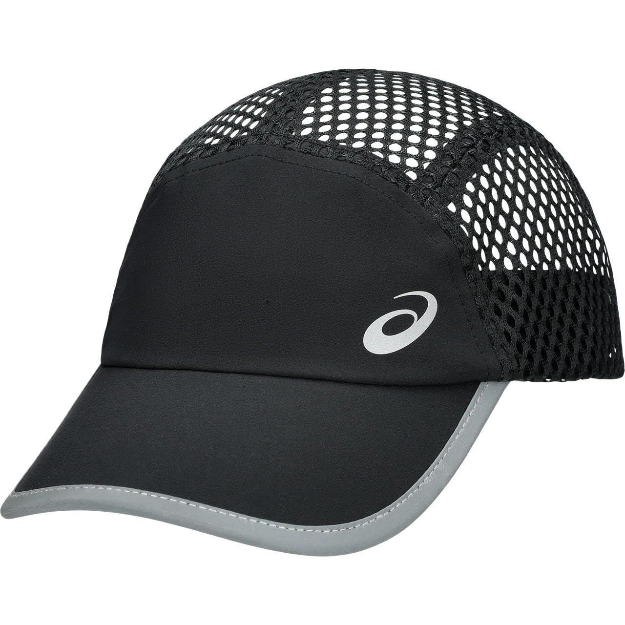 Asics Unisex Performance Black Mesh Cap  L (3013B089.001)