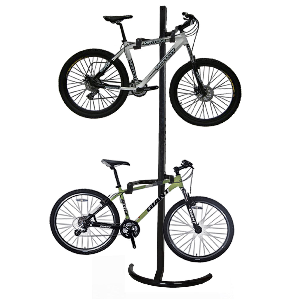 Rad Cycle Gravity Bike Stand Bicycle Rack Storage Or Display Holds Two Bicycles Holds Up To 125 Lbs. No Tools Required