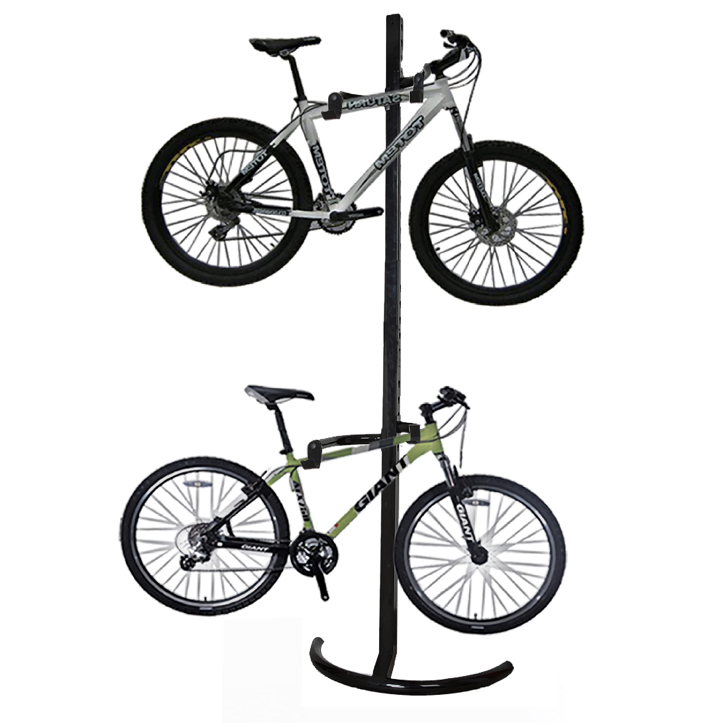 Rad Cycle Gravity Bike Stand Bicycle Rack Storage Or Display Holds Two Bicycles Holds Up To 125 Lbs. No Tools Required