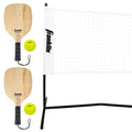 Franklin Sports Complete Half Court Size Pickleball Net Set - Includes 10ft Net, (2) Paddles, and (2) X-40 USA Pickleball Approv