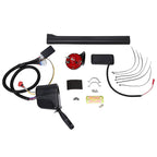 10L0L Golf Cart Turn Signal Kit With Horn Brake Hazard Blinker Light Switch Fits Golf Cart Light Kit With 9-Pin Plug Wiring Harn