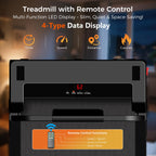 Futureglide Walking Pad Treadmill, 3.0 Hp Under Desk Treadmill, 3 In 1 Foldable Treadmills For Home, Walking Pad With Handle Bar