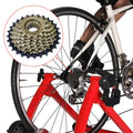 Ovrilossa 7-Speed Bicycl-e Freewheel, 14-16-18-20-22-24-28T Sprocket Cycling Freewheel, Stainless Steel Screw On Mountain Road B