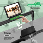 Therun Walking Pad, 2 In 1 Foldable Treadmills For Home, 2.5Hp Under Desk With Handle Bar, 16 Widened Running Belt, With Remote