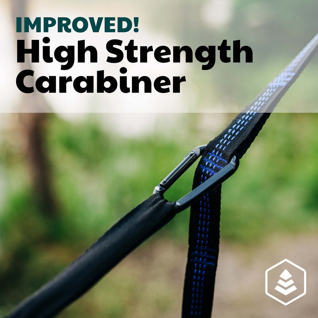 Evergreen Lightweight Outdoor Portable Camping Hammock - Single & Double With Tree Straps For Backpacking, Camping, Travel, Hiki