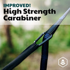 Evergreen Lightweight Outdoor Portable Camping Hammock - Single & Double With Tree Straps For Backpacking, Camping, Travel, Hiki