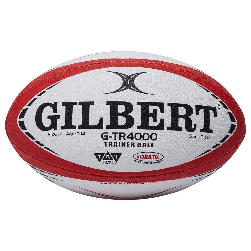 Gilbert G-Tr4000 Rugby Training Ball - Red (4)
