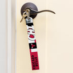 Rico Industries Nba Basketball Chicago Bulls Wrist Lanyard Key Chain, Cute Wristlet Strap Keychain Holder For Women Men Car Keys