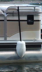 Taylor Made Products 31030 Pontoon Boat Fender (9'' X 16'', White)