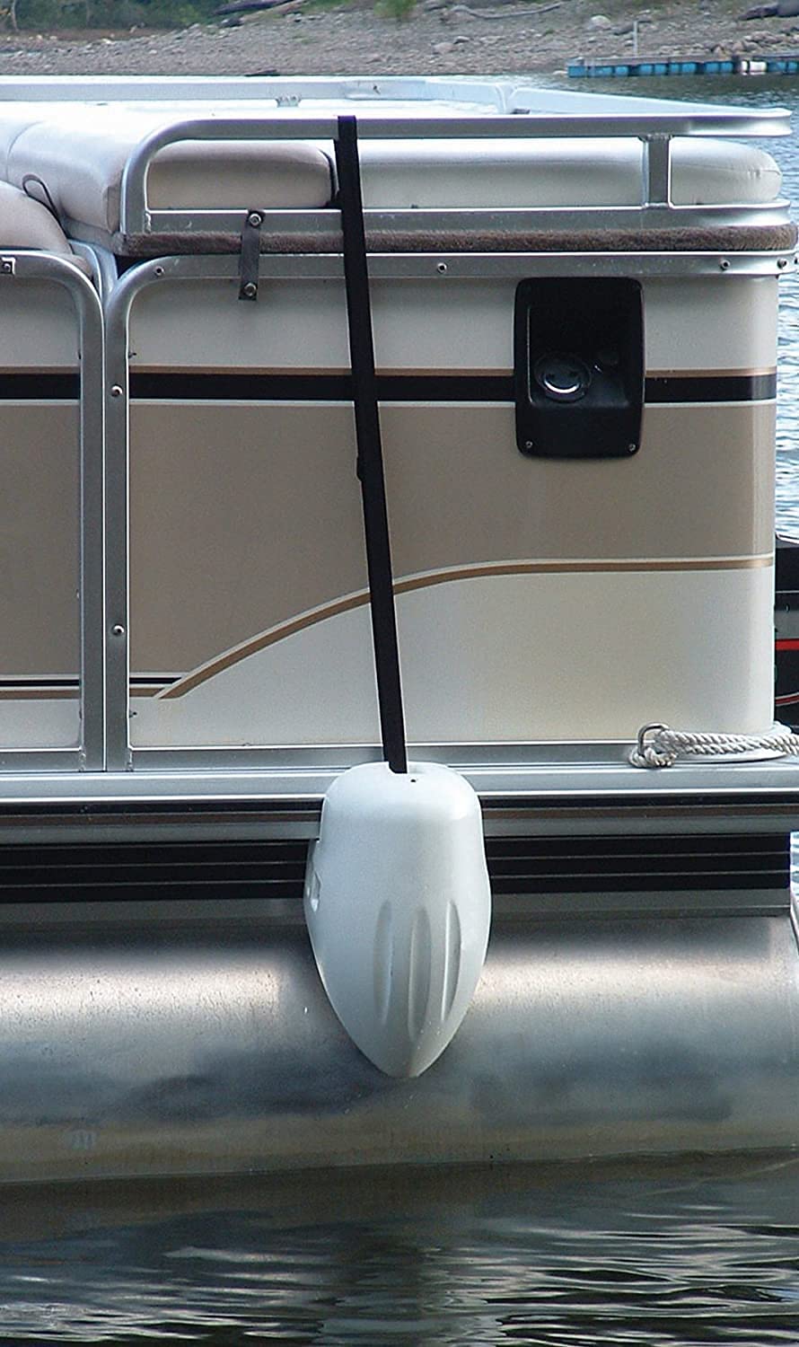 Taylor Made Products 31030 Pontoon Boat Fender (9'' X 16'', White)