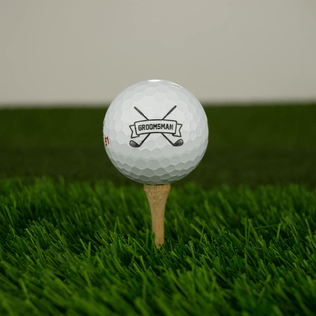 Groomsman Golf Balls, Wilson Staff Elite, Groomsmens Gifts, One Dozen