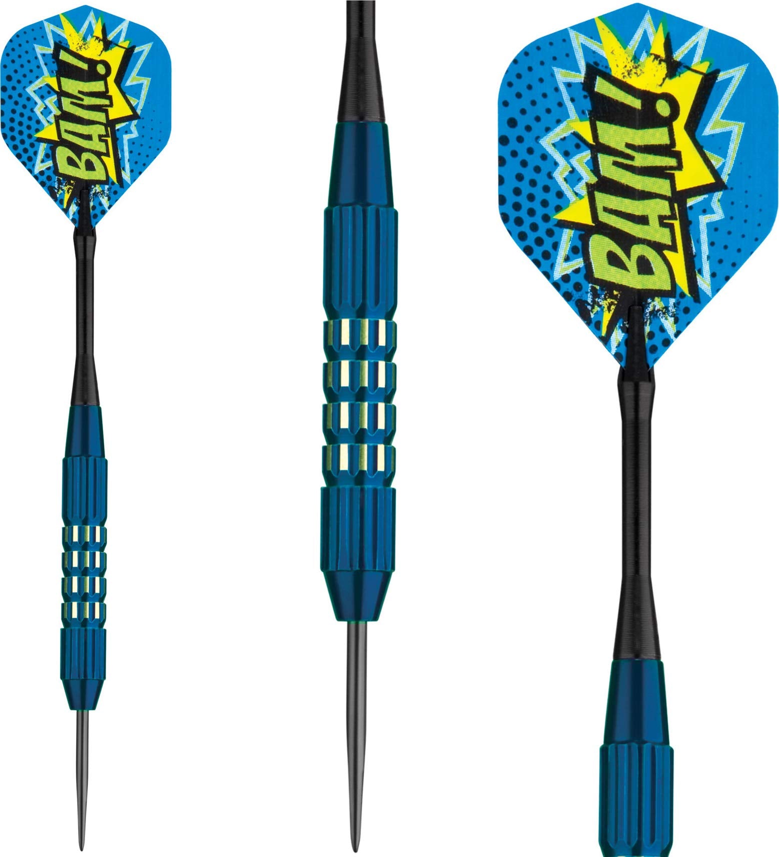 Viper Comix Steel Tip Darts: Bam (Blue), 22 Grams