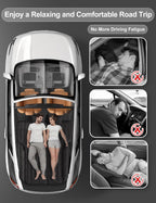 Umbrauto Suv Air Mattress For Car Camping, Back Trunk Sleeping Airbed With Pump For 4Runner, Outback, Forester, Cherokee, Rav4,