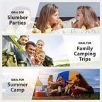 Revalcamp Lightweight Pink-Camo Sleeping Bag Indoor & Outdoor Use. Great For Kids, Youth & Adults. Ultralight And Compact Bags A