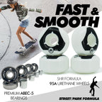 Magneto Complete Skateboard - Graffiti Deck Skateboard Graphics - Double Kicktail & Concave - Cruiser Skate Board - 27.5 x 7.75