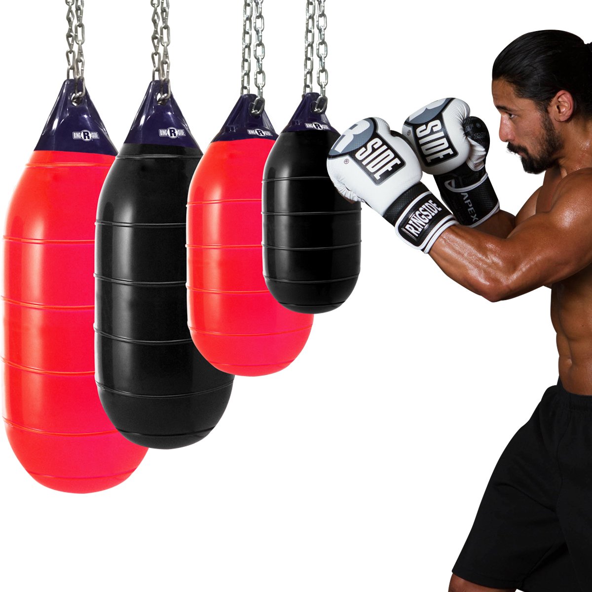 Ringside Hydroblast Water Heavy Bag, Black, 86 lb