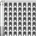 Deekin 30 Pcs Golf Club Hanger Holder Golf Club Wall Mount Rack Storage Organizer for Garage Hanger with 60 Pcs Screws for Wall 