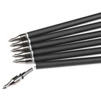 Ameyxgs 12 Pcs Archery Hunting Arrows Mix Carbon 30 Inch Flu Flu Arrows Spine 500 Target Practice Arrows With 4 Turkey Feather R