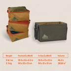 Kelty Car-Go-Box - Camping, Tailgating, Travel Organization Kit For Trucks, Vans, Suvs, Cars - Color Coded Packing Cubes, Rugged