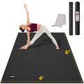CAMBIVO Yoga Mat for Women and Men, Extra Long and Wide Exercise Mat(72x48/84x30), Large Non Slip Workout Mat for Yoga, Pilates,