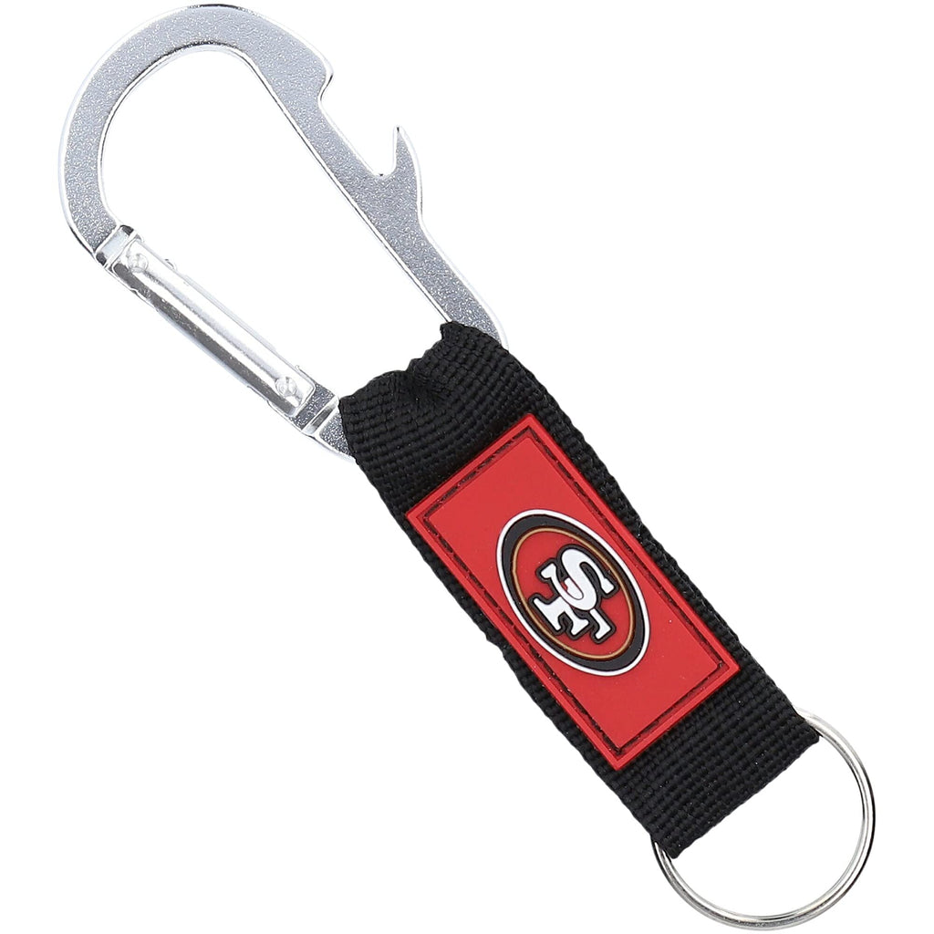 Nfl Seattle Seahawks Carabineer Keychain, Navy, One Size