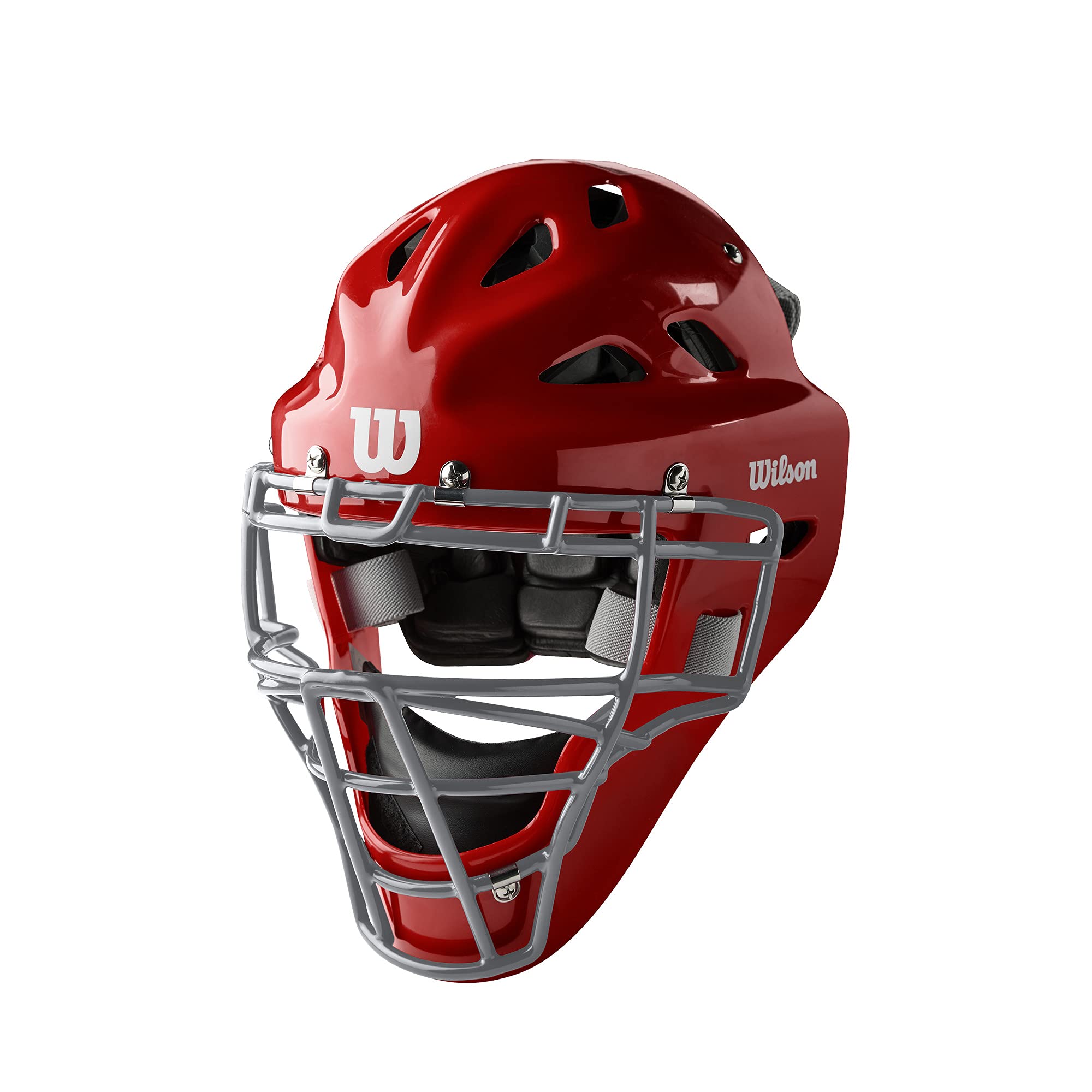 Wilson C200 Youth Catchers Gear Kit - Scarlet 12 Inch
