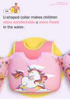 Dark Lightning Toddler Floaties, Swim Vest For Boys And Girls Age 2-7 Years Old, 20-50 Pounds Children Water Wings Arm Floaties