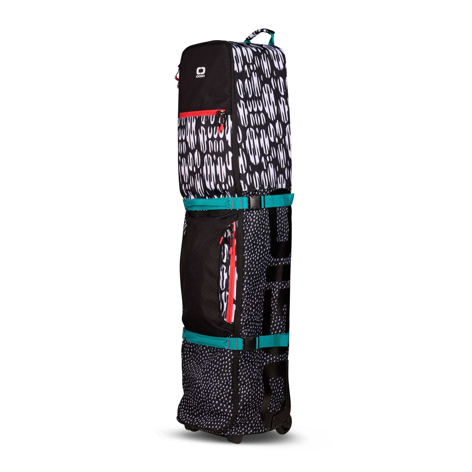 OGIO Golf Wheeled Travel Bag (for Golf Bag and Clubs), Slim, Safari