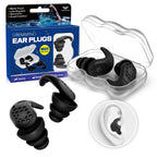 Swimming Ear Plugs, Vigoroad 2 Pairs Waterproof Ultra Comfy Reusable Silicone Swimming Earplugs For Swimmers, Shower, Bathing, S