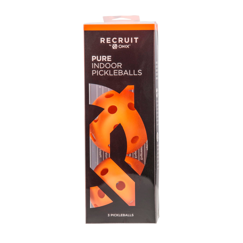 Onix Recruit Indoor Pickleball Ball, 3