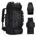LibSkyln 70L/100L Camping Hiking Backpack with Rain Cover, Expandable Large Military Tactical Backpack, Waterproof Molle Racksac