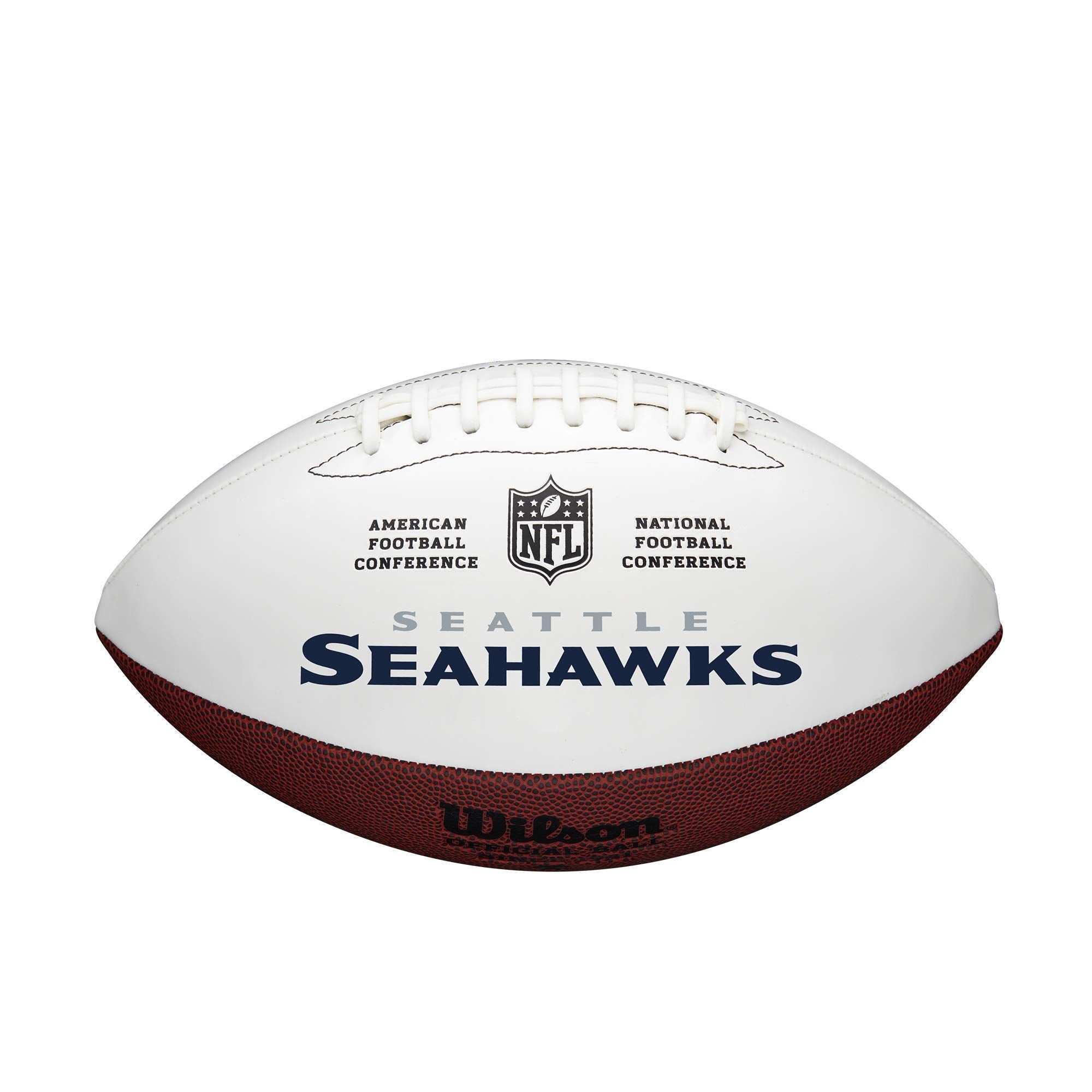 Wilson Nfl Live Signature Autograph Football - Official Size, Seattle Seahawks