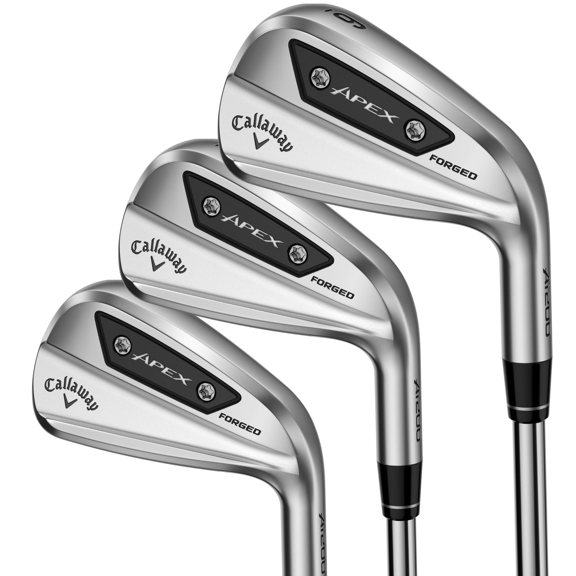 Callaway Apex Ai200 Iron Sets, 4-PW,AW, Steel, Stiff, Standard