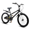 Royalbaby Freestyle Kids Bike 20 Inch Wheel Bicycle Teens Bmx With Dual Hand Brakes Kickstand Boys Girls Ages 6-10 Years, Black