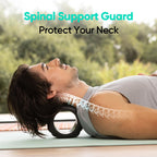Fitbeast Back Stretcher, Back Cracker & Back Roller, Back Pain Relief Product, Yoga Wheel, Foam Roller For Back, Back Stretching