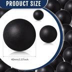 Hanaive 100 Pack Table Tennis Balls Multi Colored 40mm Plastic Balls Bulk Washable Small Game for Carnival Pool Games, Party Dec