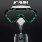 Fpxnb Kids Swim Mask, Swimming Goggles With Nose Cover, Snorkel Mask Diving Mask For Scuba Snorkeling, Anti-Fog Lens Waterproof