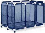 Modern Blue Pool Storage Bin - Xx-Large | Nylon Mesh Basket Organizer For Your Goggles, Beach Balls, Floats, Swim Toys & Accesso