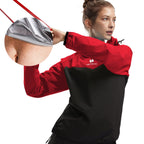 Hotsuit Sauna Jacket Women Sweat Jacket Weight Loss Workout Gym Exercise Sauna Suit Shirts, Red, M